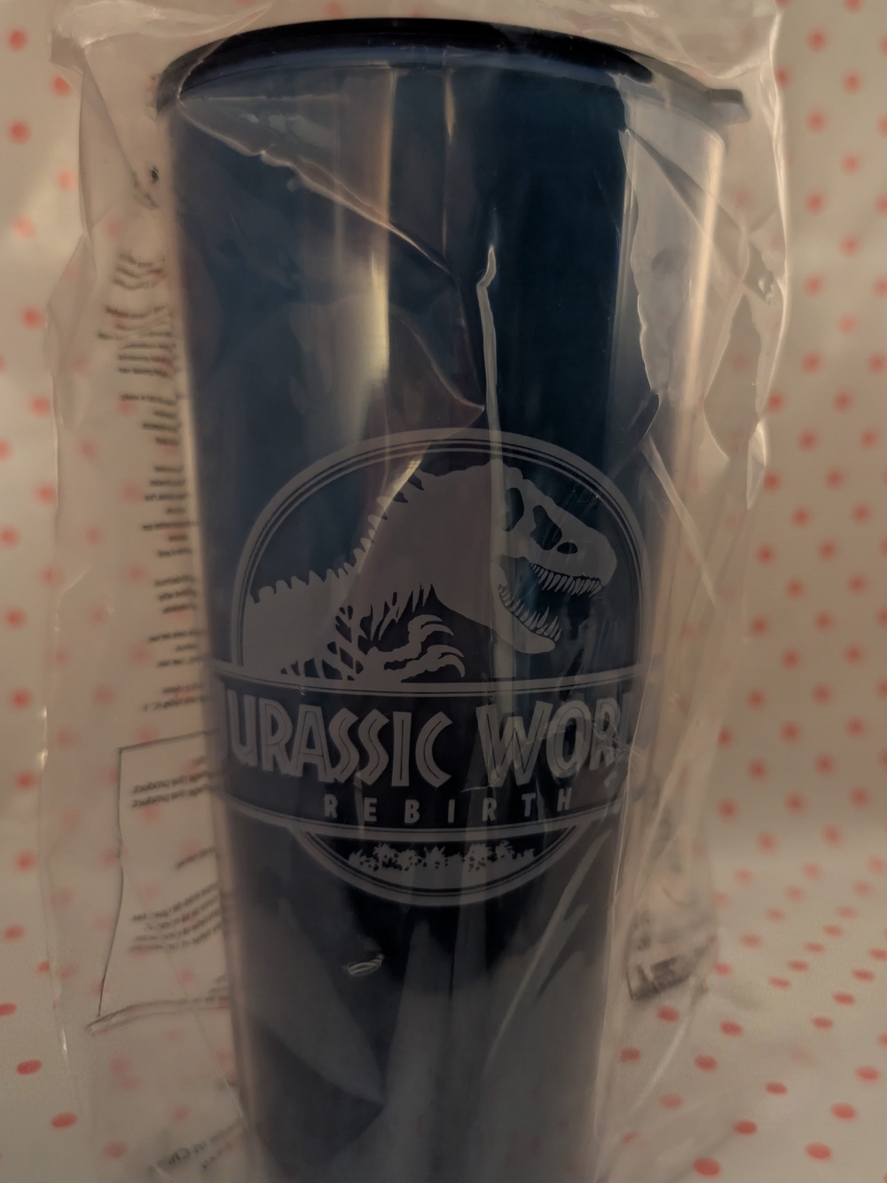 Jurassic World Rebirth Tumbler w/ Lid, w/o Straw